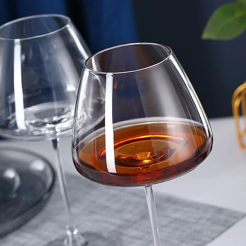 Free Samples Crystal Cups Long Stem Clear Crystal Cups Goblet Wedding Party Crystal Cups