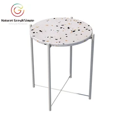 Terrazzo Waterstone Design Living Tea Table Top Terrazzo Table Top