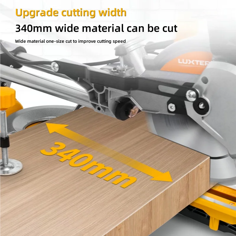 45 degree cutting sliding diagonal saw, 8-inch rod saw, single diagonal saw aluminum machine