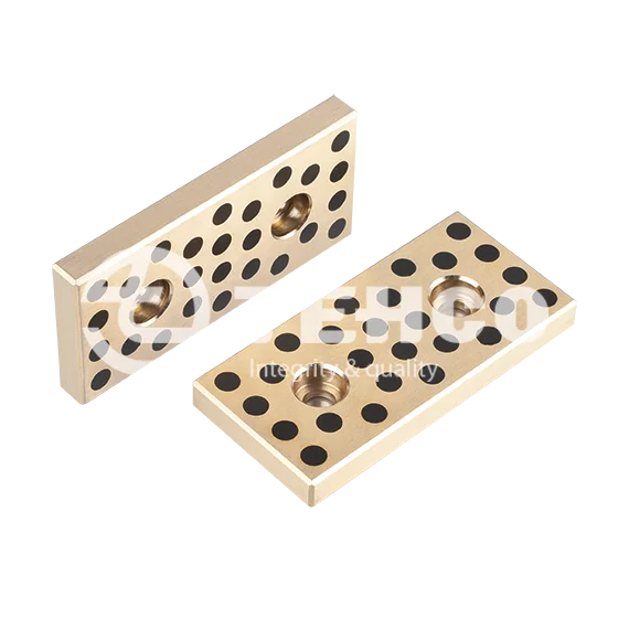 Factory Supply Graphite Plug Oilless Copper Slide Plate