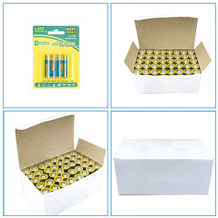 1.5V AAA LR03 Ultra Alkaline Battery Dry Cell Lr03 Am4 Aaa Am-4 Size Super Alkaline Battery Size 1.5 V Batteries Toys Kendal 1.5