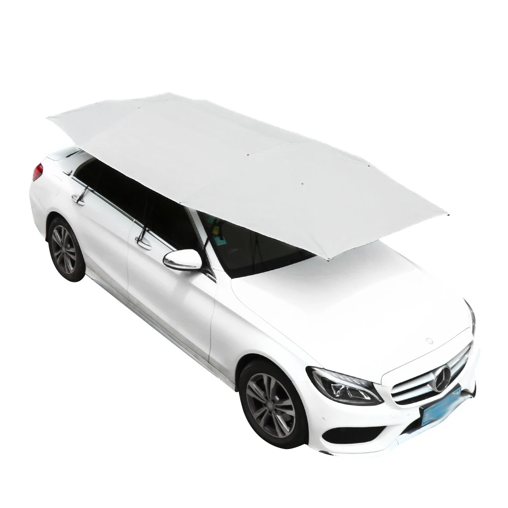 Factory Price Durable Sun Protection Dust Proof Outdoor Car Vehicle Shade Umbrella