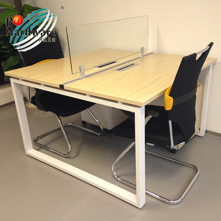 Modern office furniture steel square tube table frame for workstation