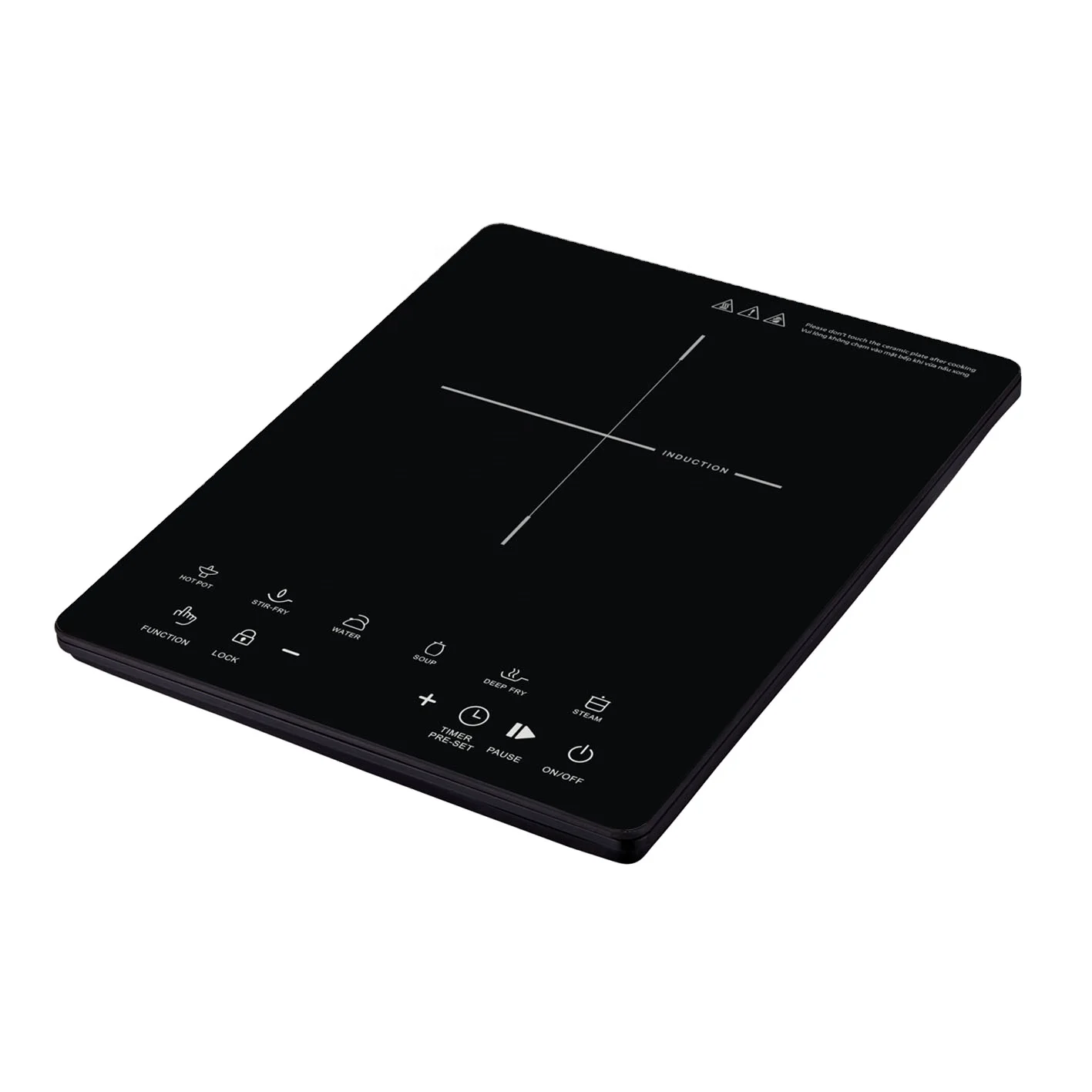 220V Kitchen Appliance Single Thermo Control Induction Cooktop Cooker 2000W  Induction Cooker