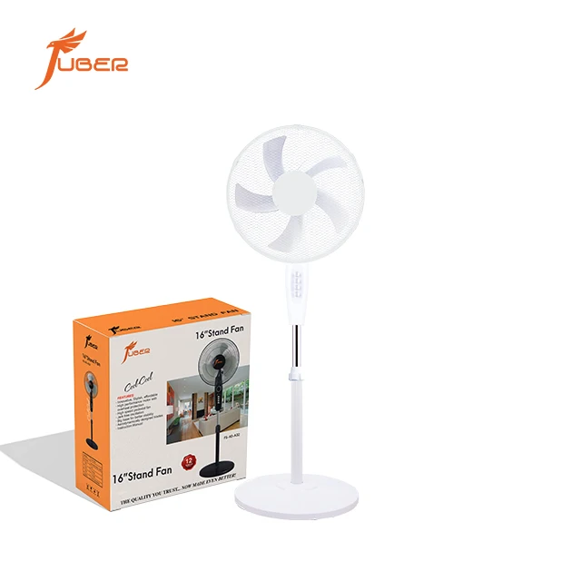 2023 Hot Sale 16 Inch Stand fan Plastic Electric Oscillating stand fan Air Cooling Pedestal Stand Fan