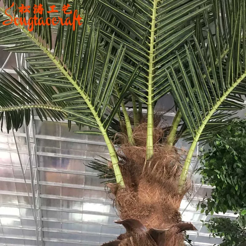 Outdoor Large Customized Artificial Plants, Simulation Artificial Palm Tree, Plant Tree Decoration Landscape
