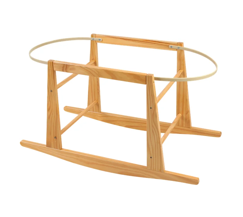 
International Concepts Furniture New Wooden Cradle Designs Moses Basket Stand 