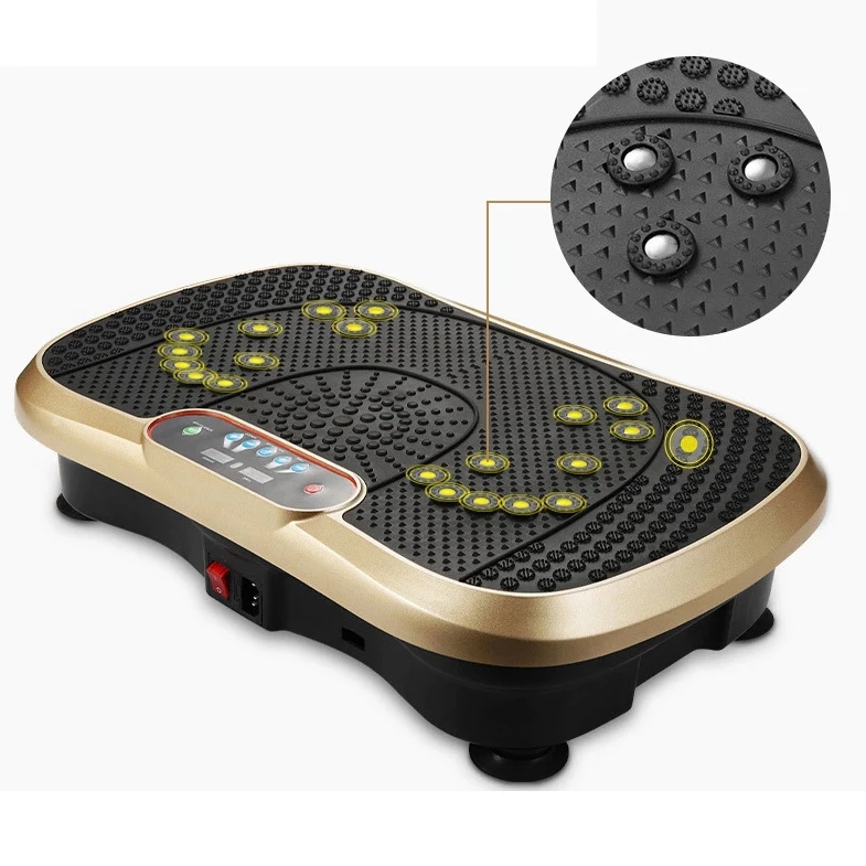 Fitness Hot Selling Best Seller Whole Body Blue tooth Home Slimmer Remote C ontrol Vibration Plate with Music