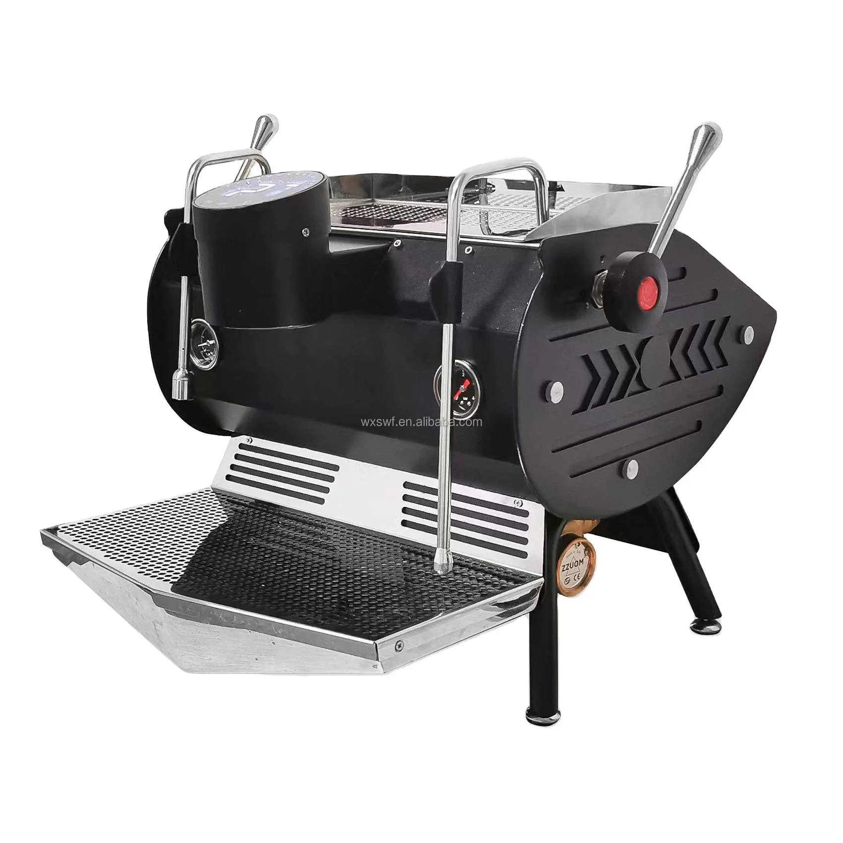 Полуавтоматическая одногруппная электрическая Кофеварка Cafetera Expresso