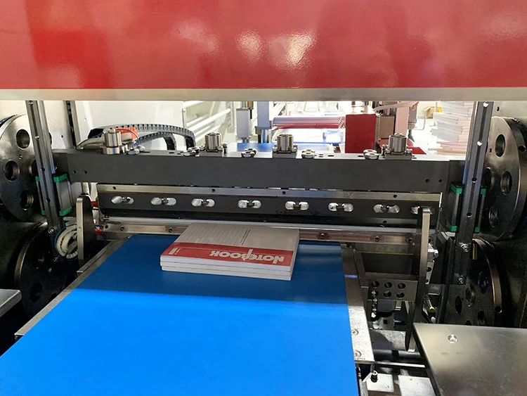 Automatic side seal heat shrink film tunnel book packing machine shrink wrapping machine