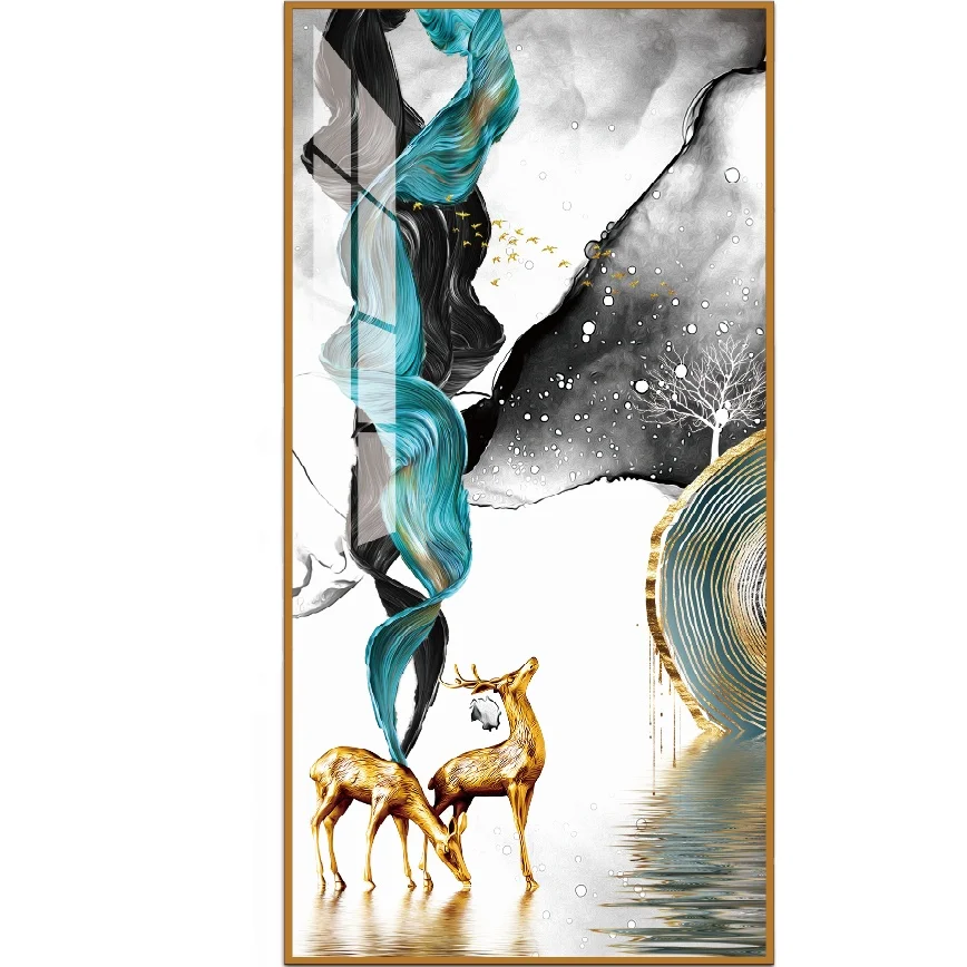 Quality Acrylic beautiful picture Modern Wall Art Glossy Matt finished Painting