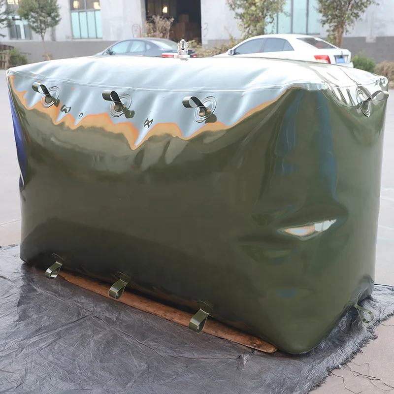 Soft Oil Tank PVC/TPU Large Capacity Foldable Oil Storage Bag Car Gasoline Diesel Thickened Bladder Tank