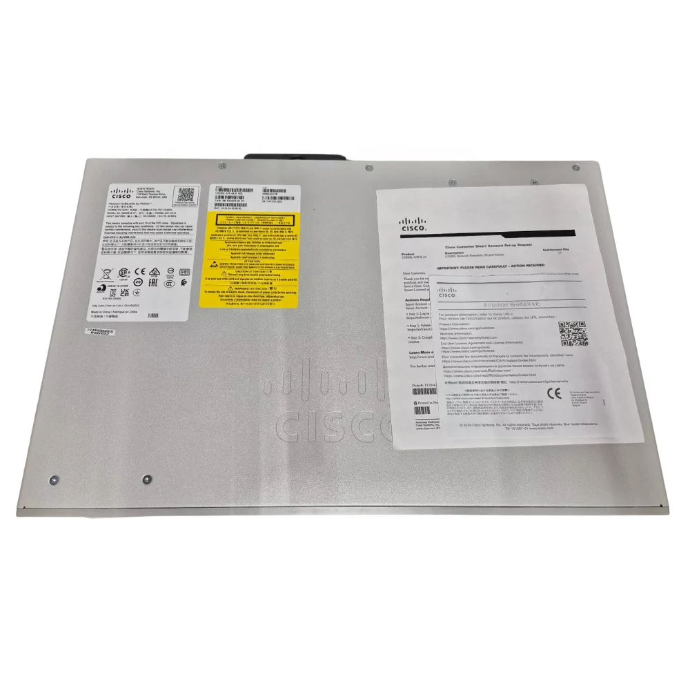 Новый C9200L-24T-4X-A Cisco 24-портовый гигабитный коммутатор PoE + и 10G SFP player 3 управляемый переключатель