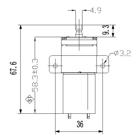 CNKB New design  dc 12v 24v small size air Diaphragm pump solenoid pump for intelligent cleaning machine