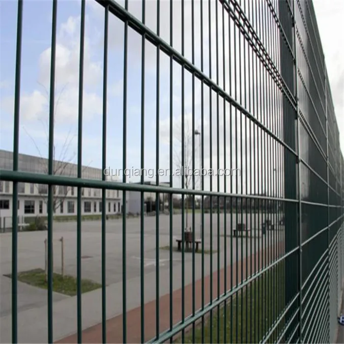 Hot sale Powder Coated Metal Double Rod Fence 2D Galvanized Twin Bar Wire Welded Mesh 868/656/545 Fence