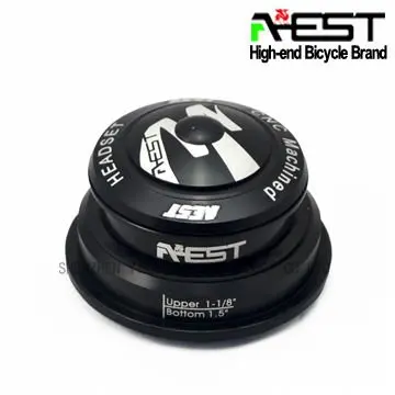 ON SALE Bicycle parts Headset 44MM Head Set Aluminum Alloy Folding Bike Sealed Bearing