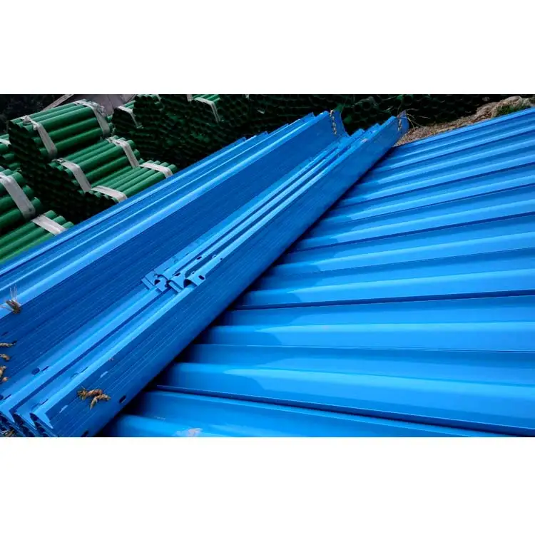 Cost-effective Galvanized Metal Beam Steel Crash Barrier in Landscape Resort