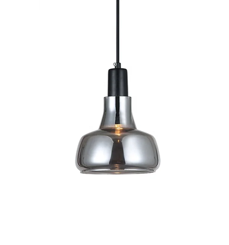 Factory price european modern style chrome metal glass hanging drops chandeliers pendant lamp