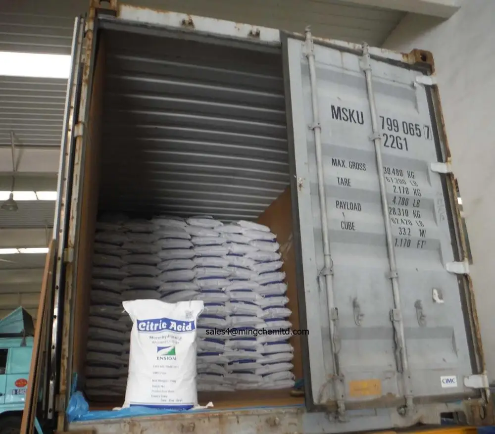 Ensign тонкой порошок пищевой класс в 25 кг бренд мешок лимонной кислоты моногидрат