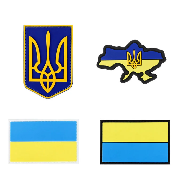 Custom PVC silicone rubber patches Label Custom Rubber Embossed 3D Soft PVC Patch