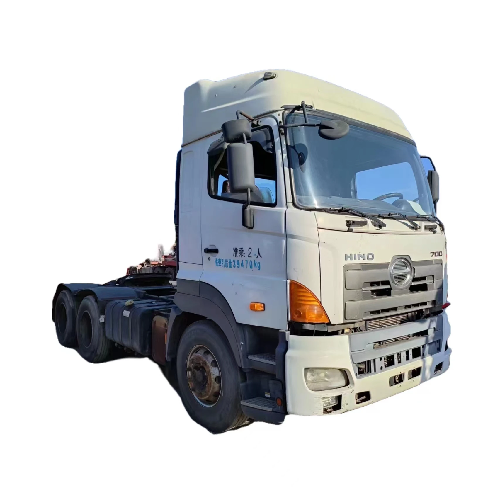 Hino 700 6*4 Тяжелая погрузочная тягач головка грузовика/оригинальный японский Truck HINO Euro 3 6x4 тягача