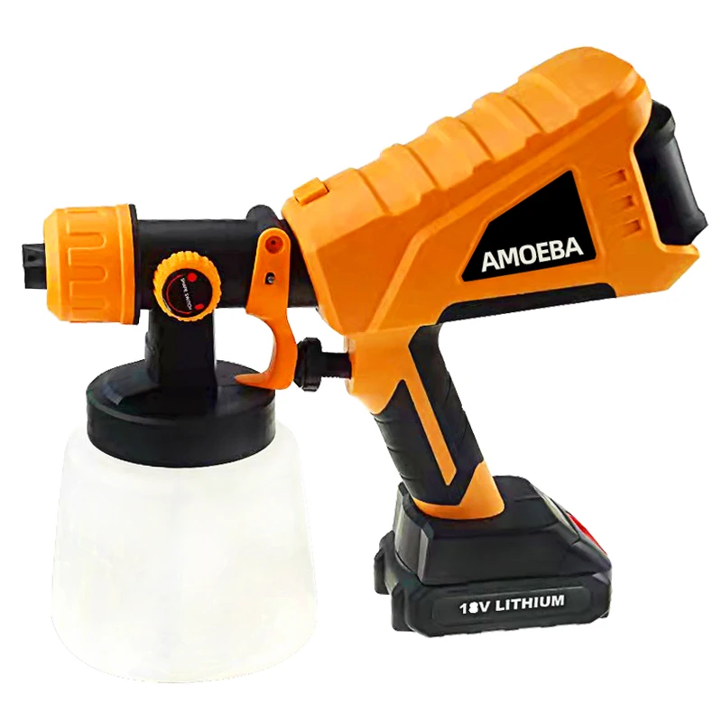 Cordless Handheld paint spray gun automotive wall paint spray gun electrostatic for car painting airless paint sprayer