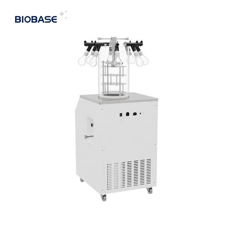 BIOBASE Freeze Dryer BK-FD12PT Stoppering chamber air dryer Freeze Dryer for Lab