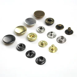 Factory Direct Supply Spring Press Stud Metal Spring Snap Button