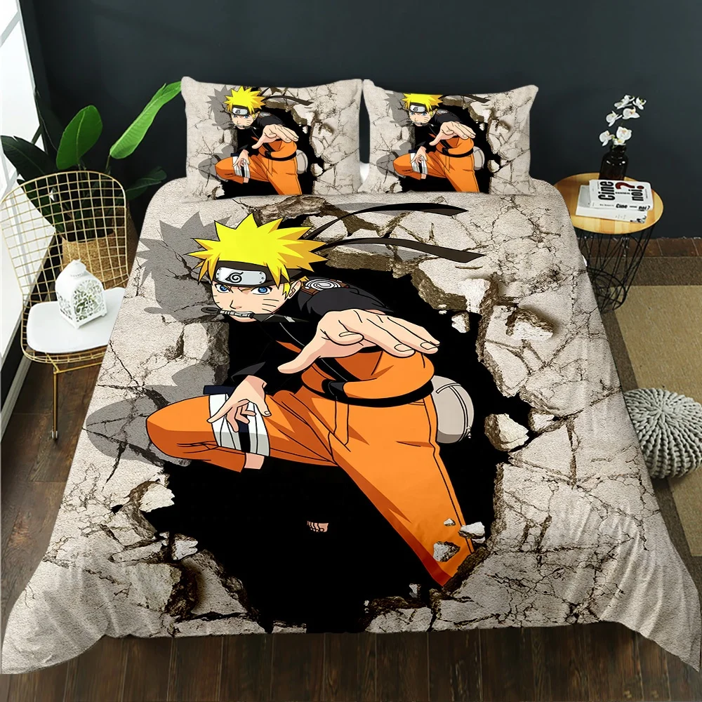 One Piece Kakashi Japan Narutos anime 3D bedding set 3 pieces  Bed Sheets duvet cover
