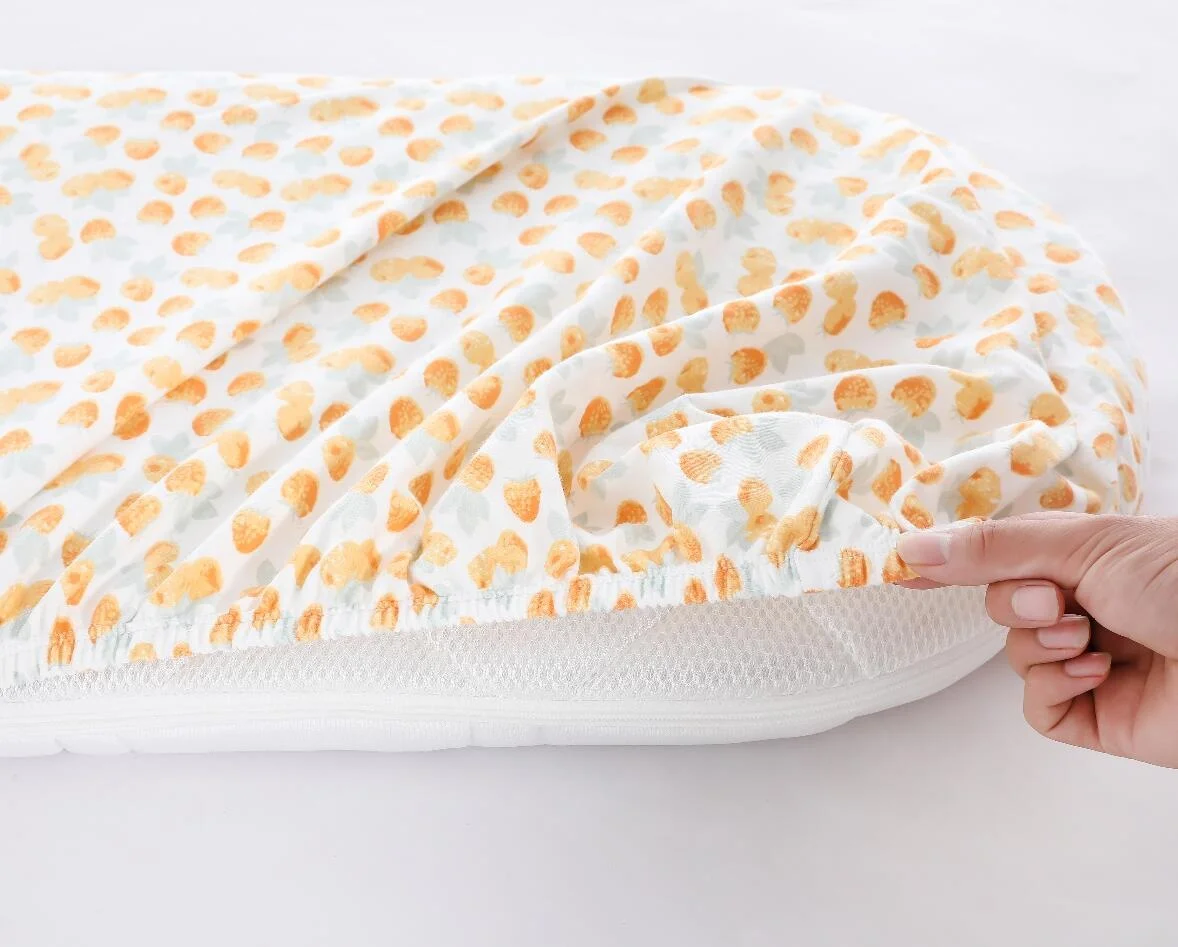 Wholesale Baby crib elastic fitted sheet cot bedding mattress pad cover