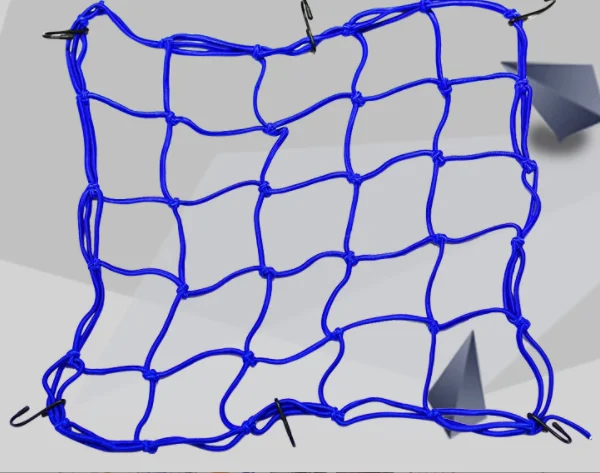 New motorcycle reflective helmet net fuel tank net bag binding rope sundry luggage accessories 40 * 40 reflective net