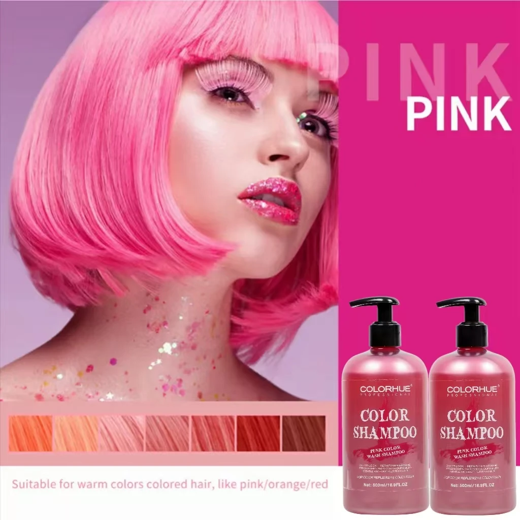 Professional OEM/ODM Manufactures Chinese Hair Dye Shampoo Easy Coloring Hair Shampoo 500ml