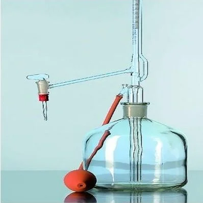 Lab use Clear with glass stopper Automatic burette