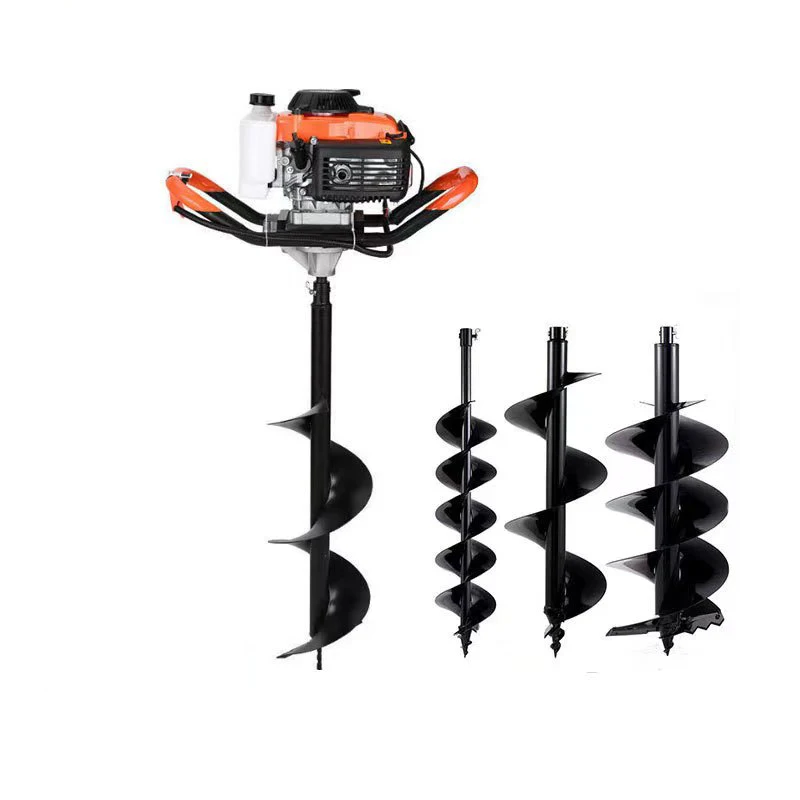 Small Auger filling machine  grain augers screw feeder excavator auger Power earth Digger machinery Hole automatic digger filler