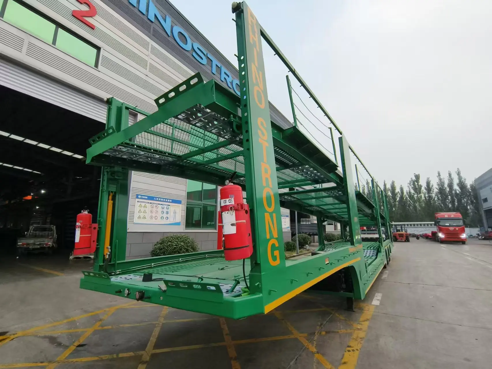 Brand New Factory Direct Sales Low Price Air Suspension 2-Axle 3-Axle 6-Bit 8-Bit car Transport Semi-Trailer Car Carrier ForSale