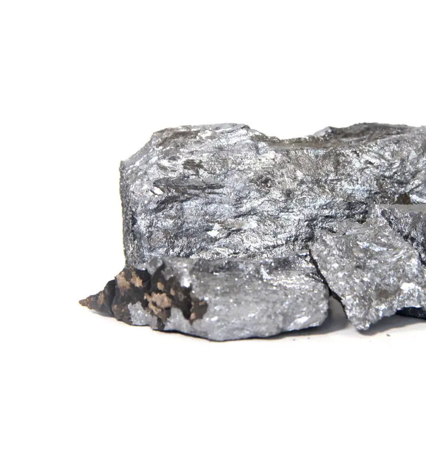 Chinese suppliers natural block steelmaking deoxidation Calcium silicon Ferro 72/75 tailor-made content