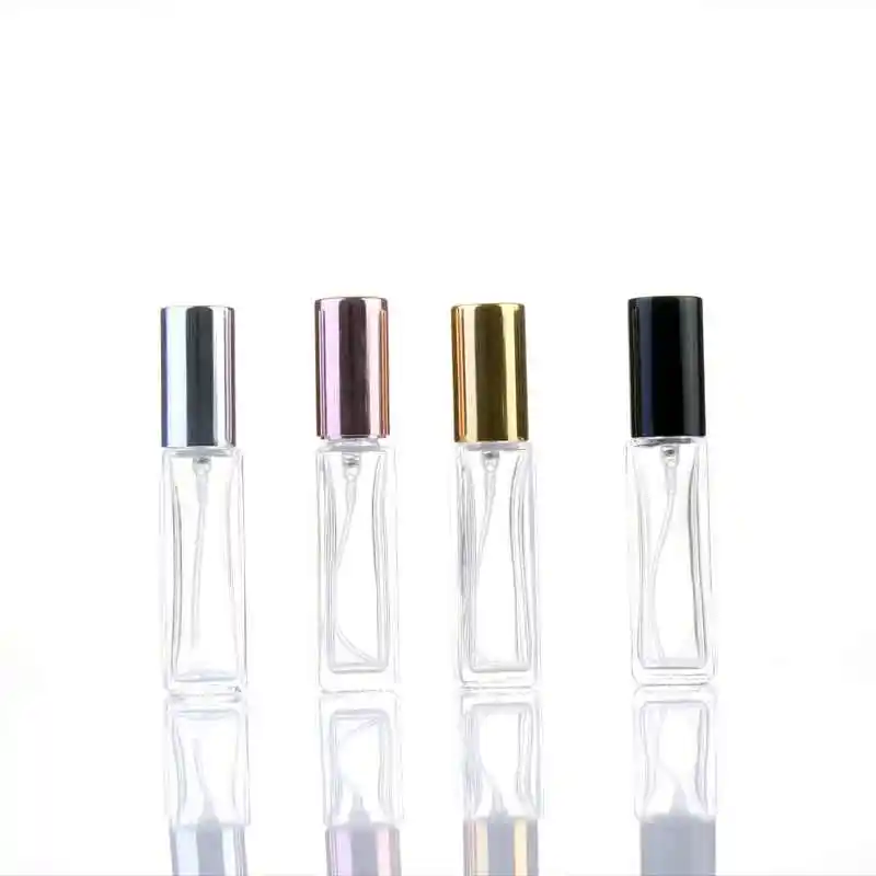 Square Dropper Bottle Luxury 10ml 30ml 50ml 100ml Empty Essential Oil Eye White Porcelain Glossy Glass Dropper Bottle Pipette