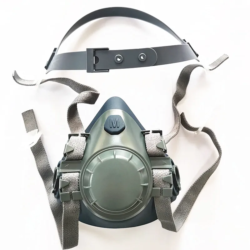 OEM Reusable High Quality Silicone Respiratory Half facepiece with private label, same as 7502