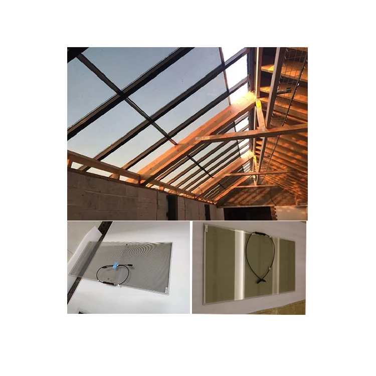 Solarfirst Hot Sale Cdte 20% 40% 80% 64W 72W 94W Transparent Thin Film Solar Panel