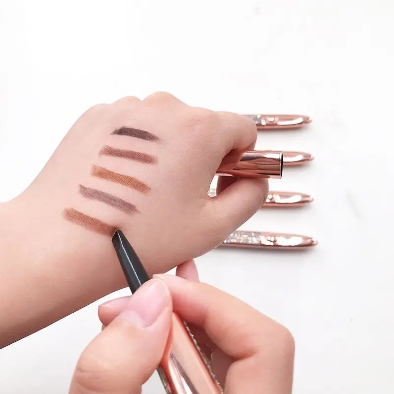 Wholesale Private Label Double Head Waterproof Brow Pencil 2 in 1 Private Label Eyebrow Pen