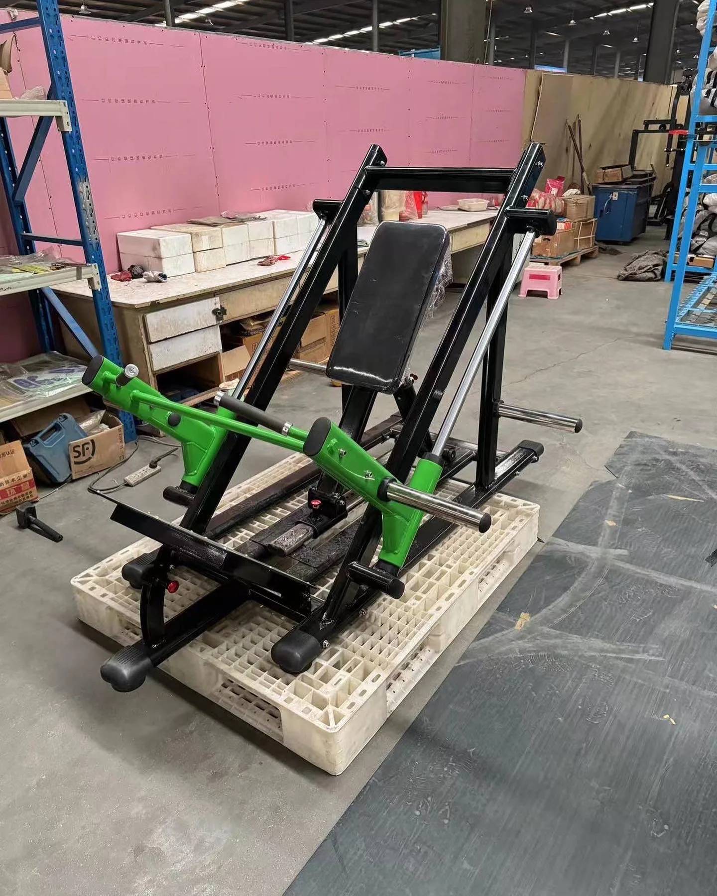 New gym sports Plate loaded Incline bench press machine D022 Linear Row back training fitness equipment Seated row gym equipment