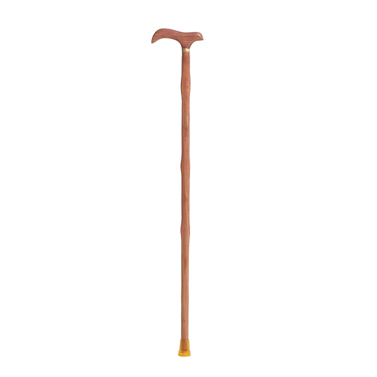 Best Price Wooden Medical Handle Cane Elderly  Walking Cane Stick