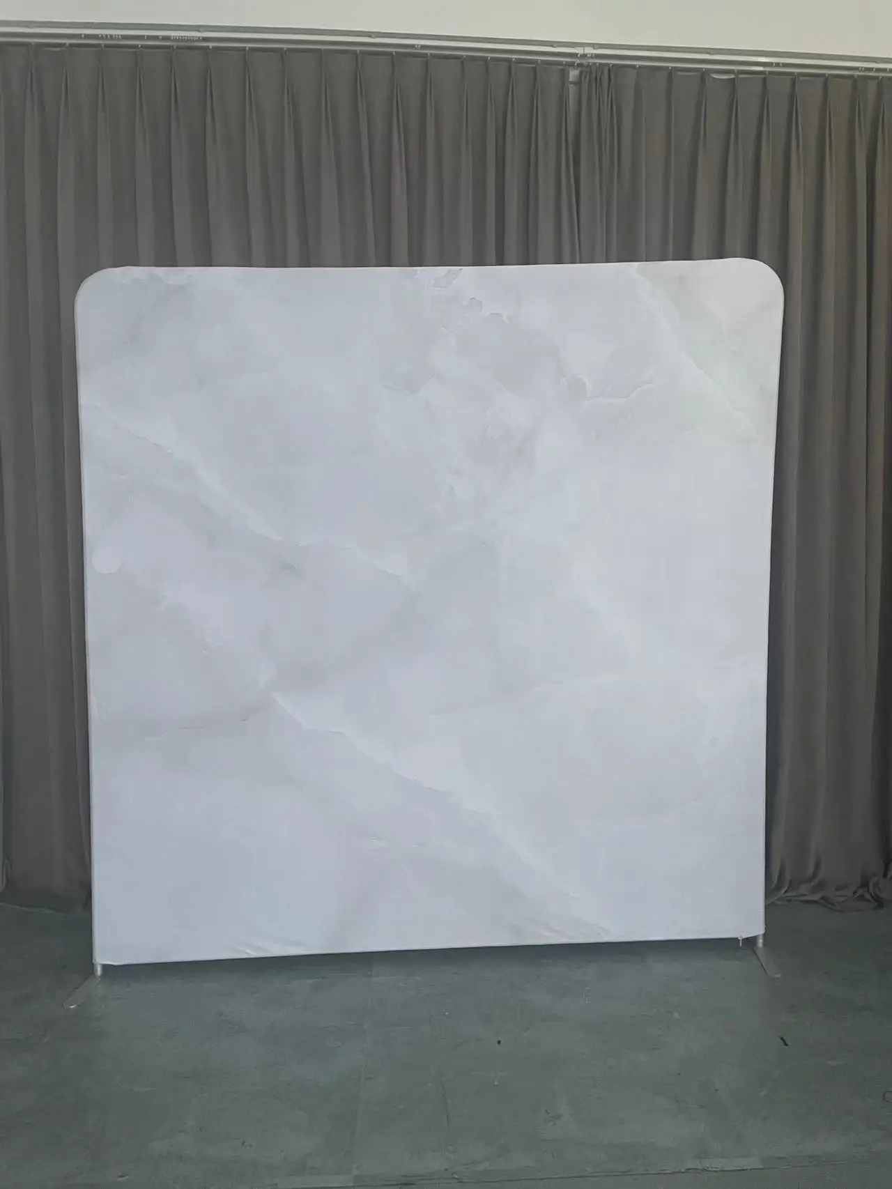 8x8ft Customized sea wave Advertising Backdrop Stand Photography Background for Photo Booth