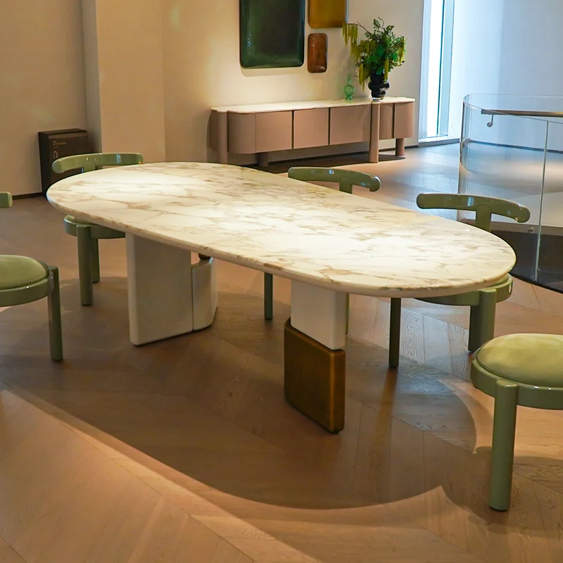 Modenfili Mesa De Comedor Jantar Tavolo Da Pranzo Esstisch Modern Luxury Marble Stylish Pattern Texture Dinning Dining Table