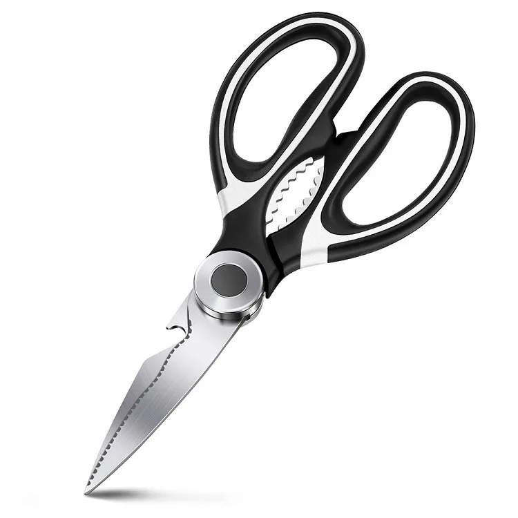 2023 kitchen gadgets Multifunctional Meat Fish Chicken Bone Stainless steel Shears Kitchen Scissors