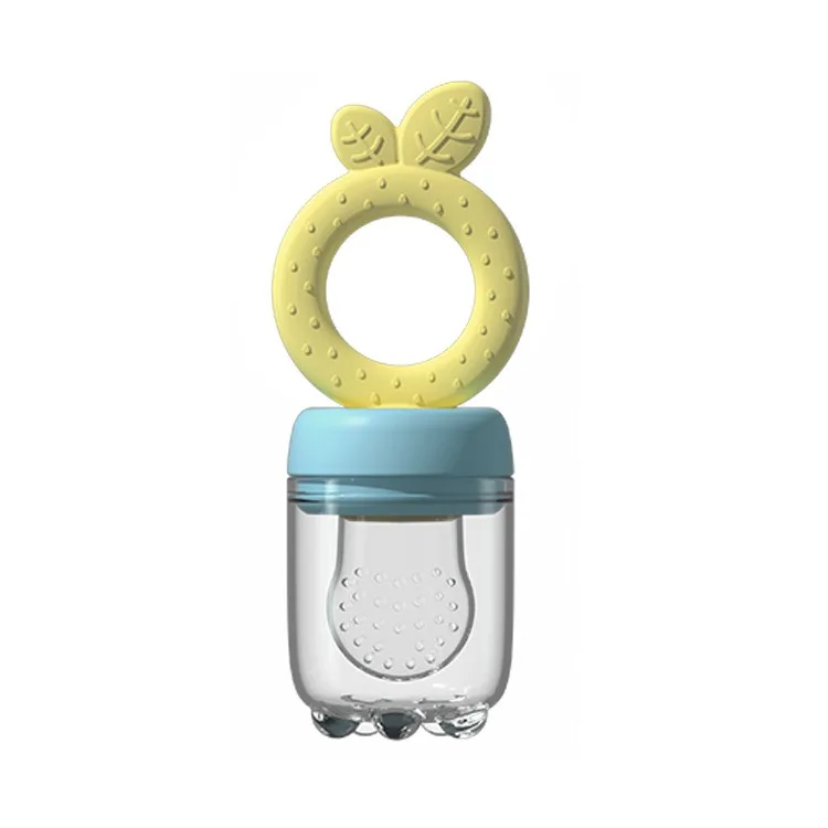 GYF Baby Food Fruit Chew Nipple Feeder Food Grade Silicone Infant Teething Tool Cartoon 0-12 Months Baby Fruit Feeder Silicone
