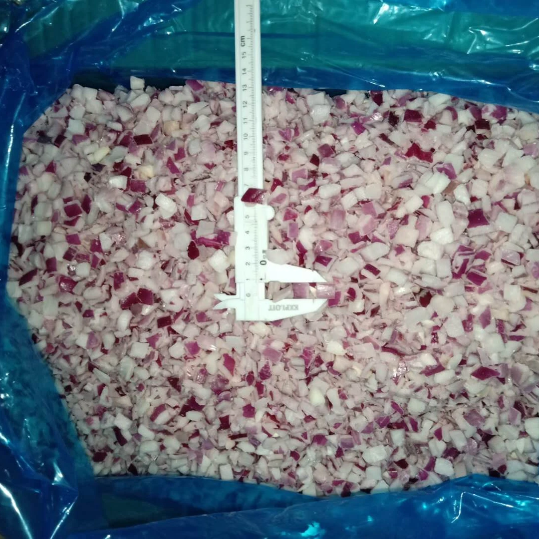 Private Farms IQF Organic Red Onion Dice