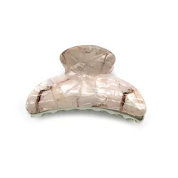 Customize the Acrylic marble Hair clip Custom High grade marbled acrylic Hair claw  Custom hair claw