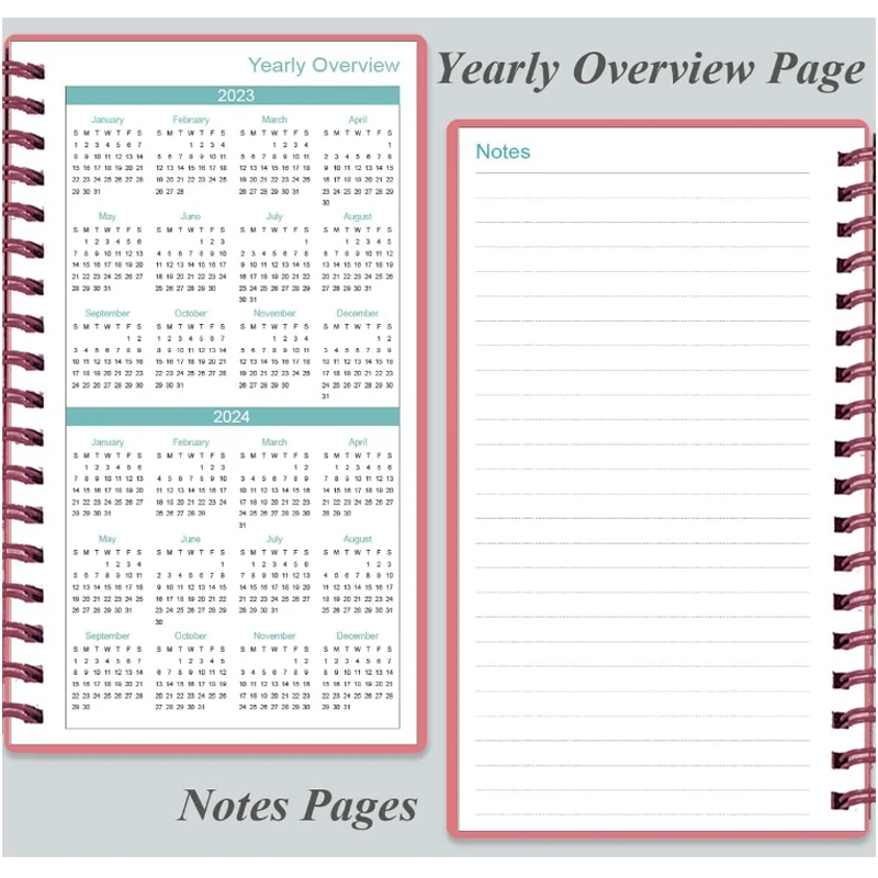 HK A6 Expense Budget Tracker, Account Budget Book, Wallet Money Organizer
