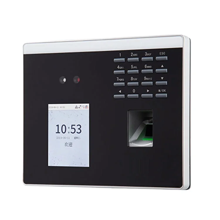 ZKT XFace100 Wifi Hybrid Biometric Visible Light Facial Recognition Time Attendance Terminal Machine